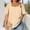 Khaki, variant on Womens Summer Tops Solid Color Casual Plus Size Square Neck Puff Short Sleeve T Shirts Red