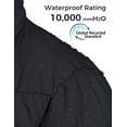 thumbnail image 5 of Wantdo Women's Recycled Plus Size Coat and Jacket with Hoods Insulated Winter Snow Coat Dark Gray 2XL, 5 of 7