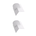 thumbnail image 3 of Ounissouiy Cake Corner Screed Cake Smoother Pulidor Cake Smooth Tools Gran angular Smoother Plastic Fondant Mold Baking Accessories blanco 8.3 cm 2piezas Ounissouiy CBP053535, 3 of 5
