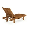 thumbnail image 5 of Furinno Tioman Outdoor Hardwood Malo Sun Lounger with Tray, Natural, 5 of 7
