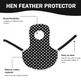 thumbnail image 2 of Weiweiguan 1pc Chicken Saddle Hen Apron Chicken Apron with Strap Feather Fixer Suit Apron, 2 of 7