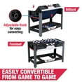thumbnail image 3 of MD Sports 2-in-1 Combo Billiard and Foosball Game Table, (48" x 23"), 3 of 8