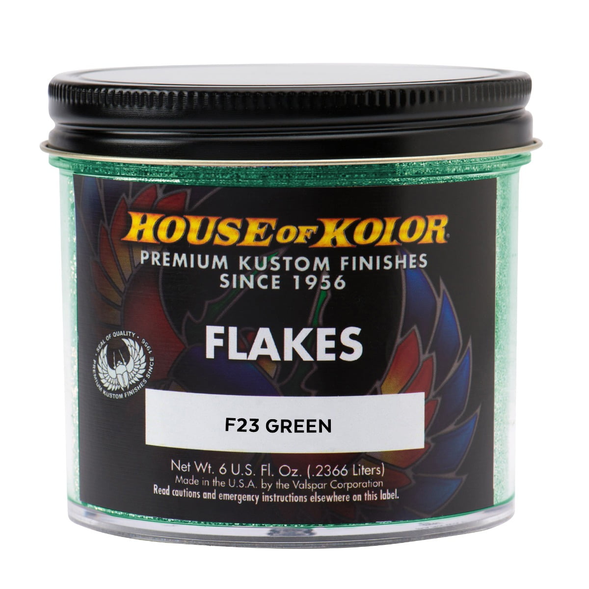 HOUSE OF KOLOR F20 RED METAL FLAKES 6 oz-Custom Paint