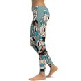 thumbnail image 3 of Cuphead Mugman Yoga Pants Women High Waisted Tummy Control Non See-Through Elastic Running Workout Yoga Leggings Pants, 3 of 7