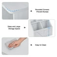 thumbnail image 3 of QinaQin Librero organizador infantil para juguetes y libros, mueble blanco para toddler, guardería o cuarto de juegos, ideal para mantener ordenado el espacio, 3 of 9