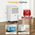 thumbnail image 4 of Cozy Home 22 Pint Dehumidifier for Home 1500 Sq Ft with Drain Hose & 71oz Tank, Portable Dehumidifiers for Basement Bedroom Bathroom, 4 of 9