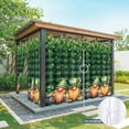 thumbnail image 6 of Outdoor Curtains for Patio Waterproof, St. Patrick's Day Outdoor Privacy Panels Grommet, Lucky Shamrocks Harp Beer Farmhouse Plaid Blackout Outside Curtains for Porch/Cabana 54"x95", 1 Panel, 6 of 8