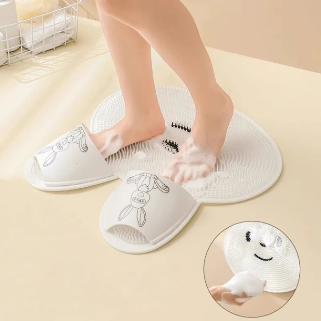 Jesscasday Foot Brush Large Foot Washer Foot Washer Bath Massage Pad Foot Bath Foot Massager Shower Foot Wash Mat Foot Massager
