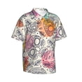 thumbnail image 2 of Balery Men'S Summer Hawaiian Shirts Short-Sleeve Design Name Printed Casual Shirts - Size Name, 2 of 9