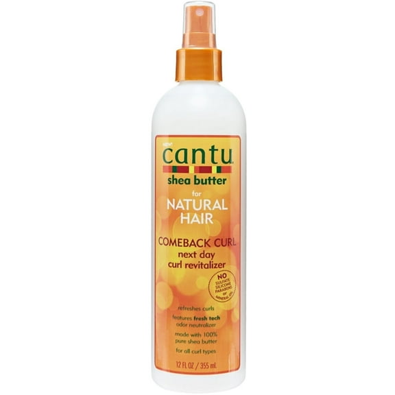 3 Pack - Cantu Comeback Curl Next Day Curl Revitalizer 12 oz