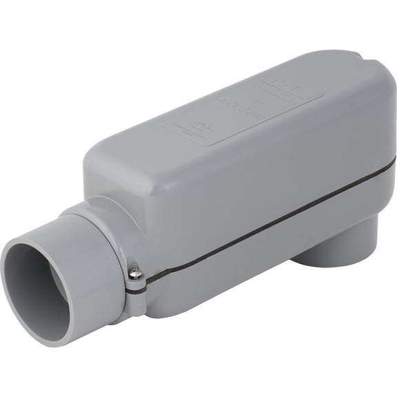 Southwire EZLB200 Connector; 2"; Gray — Residential Use, Standard Application
