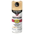 thumbnail image 2 of 6 Pack, Sand, Rust-Oleum Stops Rust Custom Spray 5 in 1 Gloss Spray Paint-376905, 12 oz, 2 of 11