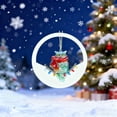 thumbnail image 1 of Adornos navideños, adornos navideños, regalos navideños Árbol de Navidad decorativo acrílico colgante Un chopper, 1 of 6