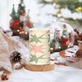 thumbnail image 2 of Yayeee Flameless Candles with Remote Flickering Battery Operated Multi Color Changing, Pink and Green Geometric, 2 of 7