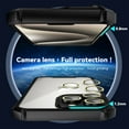 thumbnail image 6 of Dteck for iPhone 14 Pro Max Case, Military-Grade Protection, Shockproof Air Guard Corners, Camera Lens Protector, Yellowing-Resistant Acrylic Back TPU Bumper Phone Case for iPhone 14 Pro Max,Black, 6 of 6
