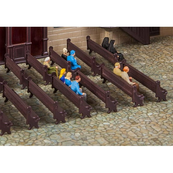 Faller 180989 7 Church benches