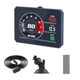 thumbnail image 1 of TAPDRA OBD2 HUD Display for Vehicles 2008+ Real-time Data RPM Fuel Consumption Voltage Performance Test Diagnostic Tool, 1 of 4