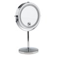 thumbnail image 1 of Nuevo soporte espejo de de 5X LED de doble cara para maquilje y afeitado cosmético Zulema Espejo de maquillaje con luces, 1 of 8