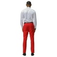 thumbnail image 5 of The Skinny-Fit Bold Mix 3-Pack of Premium Dress Pants: Blue, Red, Green, 5 of 7