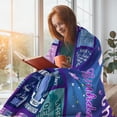 thumbnail image 2 of Yibo 13 Year Old Girl Birthday Gifts Blanket Gifts Blanket Flannel Soft and Comfortable Anti-static Bed Sofa Blanket, 2 of 7