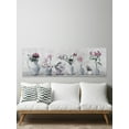 thumbnail image 5 of Marmont Hill Blooming Pink Flowers Canvas Wall Art, 15" x 45", 5 of 7
