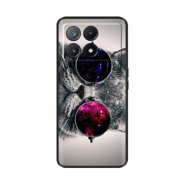 For Xiaomi Poco X6 Pro Case Shockproof Soft Silicon Phone Case For Xiomi Poco M6 Pro 5G Fashion PocoX6 Protect Cover Coque Funda