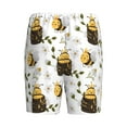 thumbnail image 7 of Daiia Honey Bee Insect Mens Woven Stretch Pajama Short,Short Pajama Pants-3X-Large, 7 of 7