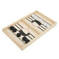 thumbnail image 1 of Fast Sling Puck Game, Medium Size Slingshot Board Games Portable Children Chess Toy  Edges With Wooden Material For Interaction Game, 1 of 8