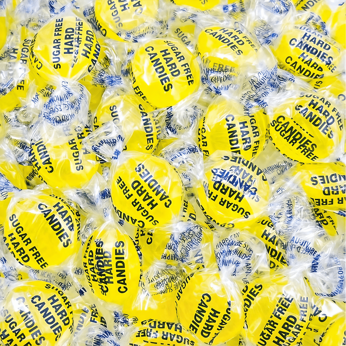 Sugar Free Lemon Hard Candy Drops | Individually Wrapped Lemon Flavored Candy | 6 Pounds (96 oz)