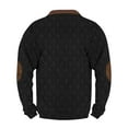 thumbnail image 4 of Blusas y camisas de manga larga con cuello redondo Sudadera con capucha de cuello redondo para hombre Jersey estampado Blusa de poliéster de manga larga para hombre, 4 of 4