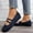 Dark Blue, variant on Kayannuo Wide Toe Box Flat Shoes Women Mary Jane Flat Shoes Comofortable Ballet Flat with Adjustable Straps Slip on Washable Knit Casual Flats