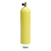 Sherwood Scuba Group Catalina Aluminum Cylinders 3300 PSI (Yellow, 100 Cuft)
