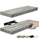 thumbnail image 1 of Estantes flotantes Sorbus para pared, baño y cocina, color gris, paquete de 2, 1 of 9