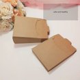 thumbnail image 1 of CTIRCHIU 1Set Multi-Function Brown Paper Bag Kraft Paper Cd File Envelope Storage Khaki, 1 of 8