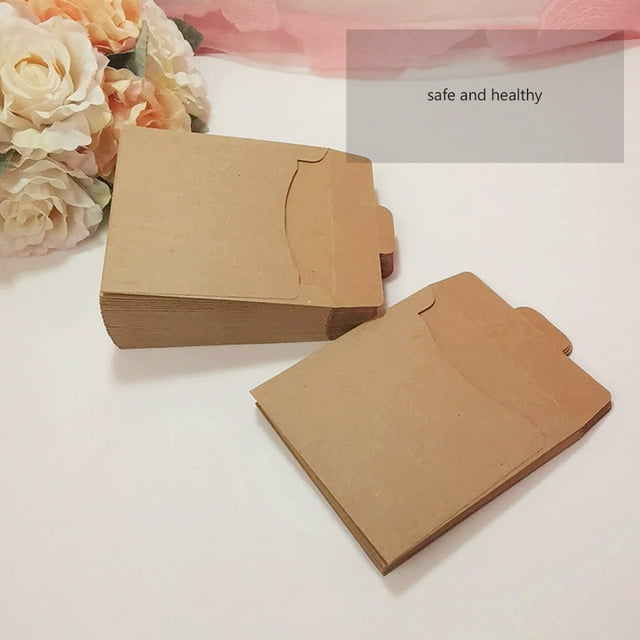 CTIRCHIU 1Set Multi-Function Brown Paper Bag Kraft Paper Cd File Envelope Storage Khaki