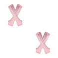 thumbnail image 3 of Transemion Stay In Style With Thick Thighs Long Socks Made With Polyester And Highly Elastic Easy To Wear pink and white 2Set, 3 of 6