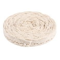 thumbnail image 5 of FELTECHELECTR 1 Roll Beige Cotton Thread Lace Trim Ribbon for DIY Material and Sewing Craft 10 Yards, 5 of 8