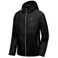 thumbnail image 2 of Little Donkey Andy Men's Waterproof Hiking Jackets Lightweight Windproof Coats for Fishing Camp UPF50 Black S, 2 of 7