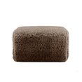 thumbnail image 2 of ZenNook Plush Cloud Ottoman for Modular Sectional, Comfy Compressed Footrest Stool, Fluffy Boneless Floor Ottoman for Living Room, Soft Plush Cushion Seat, No Assembly (Choco), 2 of 6