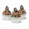 Hortense B. Hewitt 55545 Lace Cupcake Wrap - Pack of 24