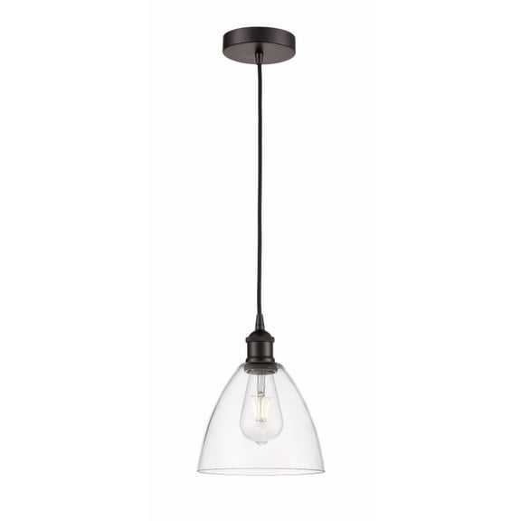 Innovations Lighting - Edison Dome - 1 Light Cord Hung Mini Pendant In