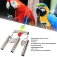 thumbnail image 4 of Campana De Estante De Pie De Loro De Suspensión Fácil Juguetes De Campana De Pájaro Cuentas Coloridas Para Pájaro De Loro ANGGREK Mascotas, 4 of 8
