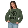 thumbnail image 3 of United States Army Logo Duty Honor Sweatshirt for Men or Women Brisco Brands S, 3 of 6