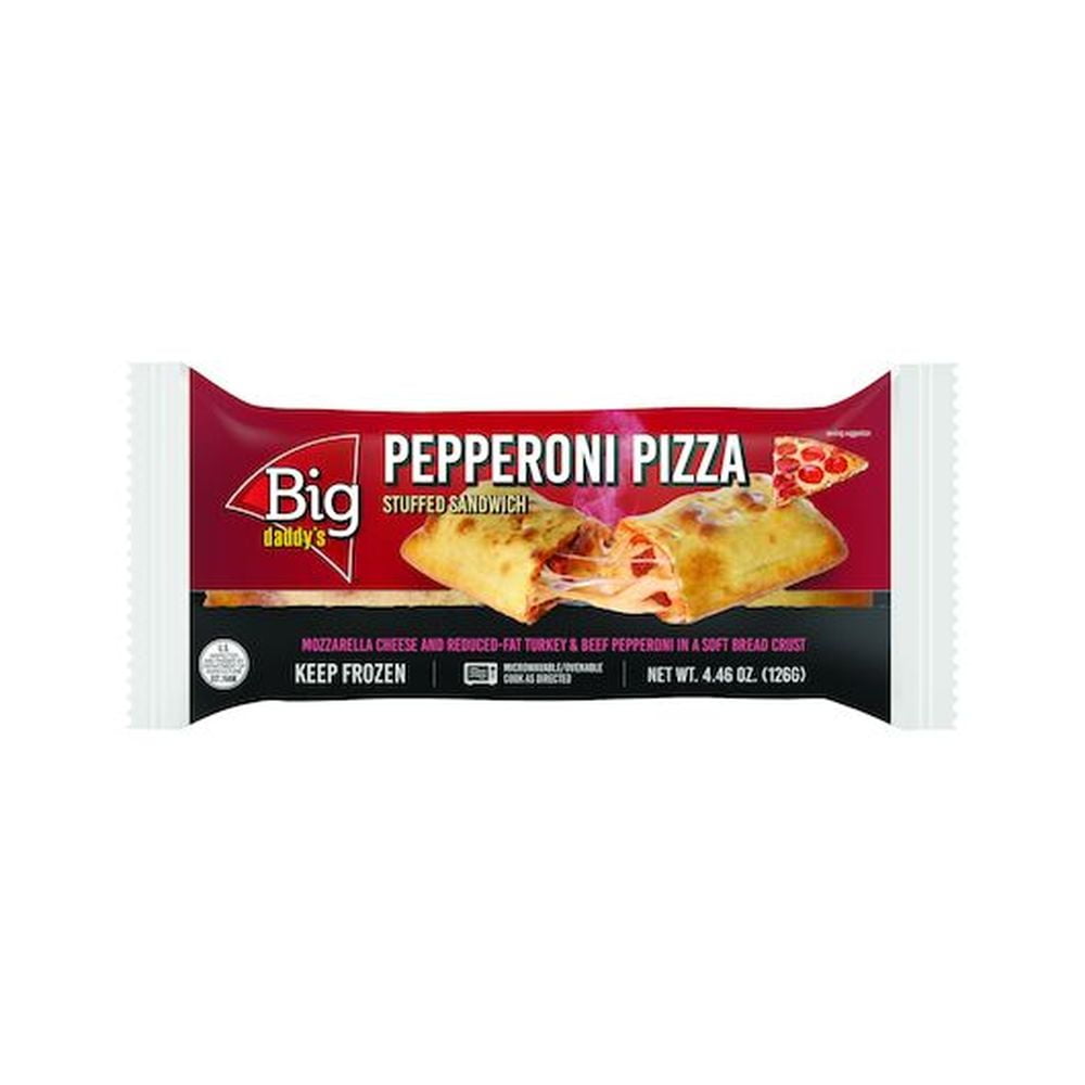 Big Daddys Pepperoni Stuffed Sandwich, 4.46 Ounce -- 48 per case