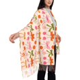 thumbnail image 4 of Fotbe Cherries And Bows Print Womens Fall Winter Scarf Tassel Soft Warm Blanket Scarves Womens Shawl Wraps, 4 of 8