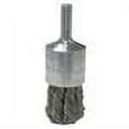 thumbnail image 2 of Weiler Vortec Pro Stem Mtd Knot Wire End Brushes, Carbon Steel, 1 in Dia, .014 Wire - 10 CT (804-36288), 2 of 2