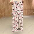 thumbnail image 1 of Sanrio Hello Kitty pijamas negro Anime franela mujeres cálido lana blanco dibujos animados Casual casa pantalones otoño moda pantalones regalos, 1 of 5