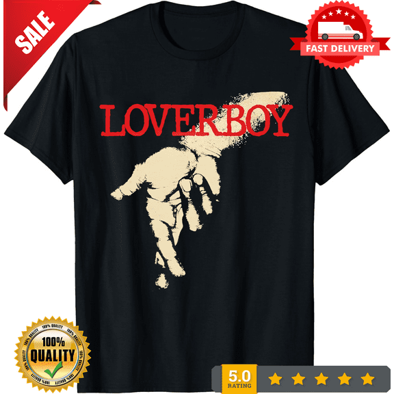 Loverboy band black T-shirt short sleeve All sizes S-5Xl Unisex tee XA692, ULTRA LIMITED-TH68838