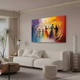 thumbnail image 3 of Abstract Art Modern Decorative Painting Women Dance Holding Hands Eahc Other Framed Canvas Poster Bedroom Decor Sports Landscape Office Room Decor Gift,Frame-style,20x30inch(50x75cm), 3 of 8