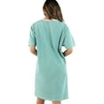 thumbnail image 2 of LazyOne Nightshirts for Women, Animal Designs Sleepshirt (Cat Nap Blue, One Size), 2 of 7